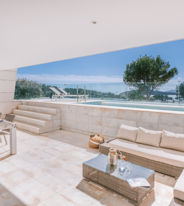 Resa Estates Talamanca for sale Pouet luxury pool and terrace.JPG